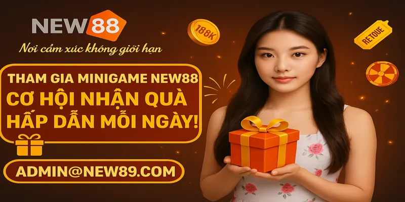 Phần thưởng khi tham gia MINIGAME NEW88